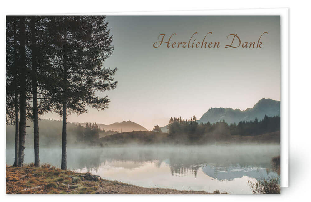 See mit Nebel